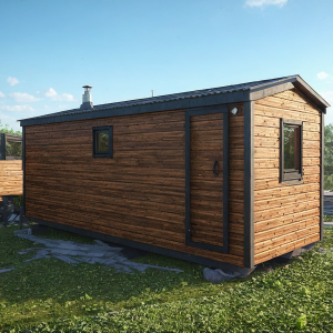 Баня 4х2,4 м с утеплением 100мм