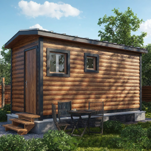 Баня 5х2,4 м с утеплением 100мм