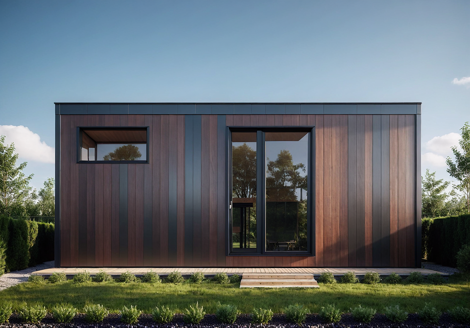 Модульный дом 6х2,5м с утеплением 150мм — изображение 2