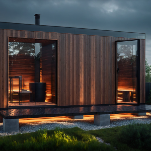 Баня 5х2,5 м с утеплением 100мм