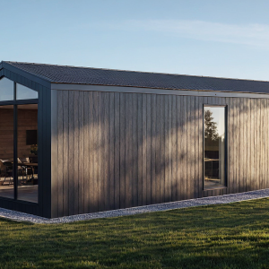 Модульный дом 10х3,5м с утеплением 150мм